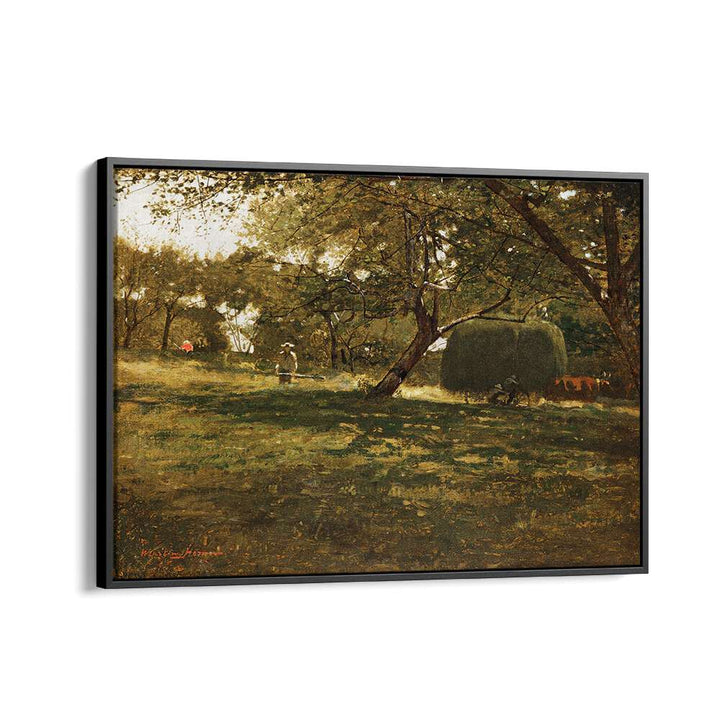 HARVEST SCENE (CA. 1873), VINTAGE PAINTINGS