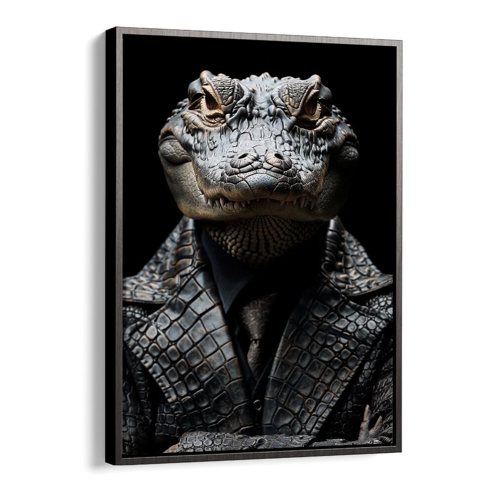 WILD SUITS - CROCODILE , ANIMAL PAINTINGS