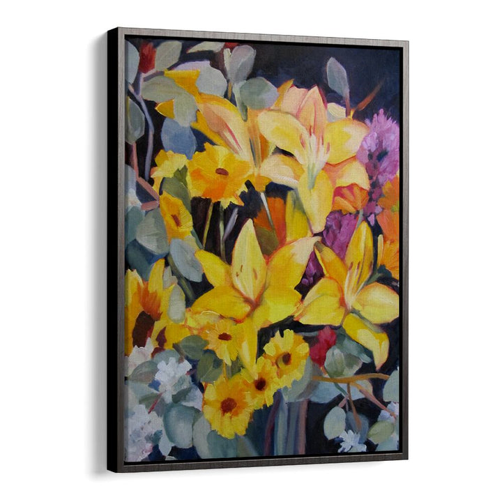 BOUQUET , FLORAL FLOWER PAINTINGS