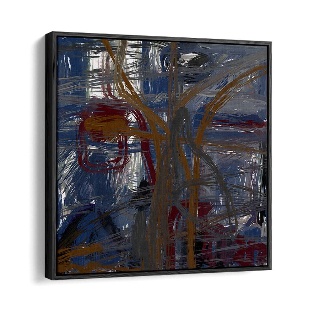 Vibrant NIGHT BEFORE, ABSTRACT PAINTINGS capture the essence of tranquility and anticipation in any space.