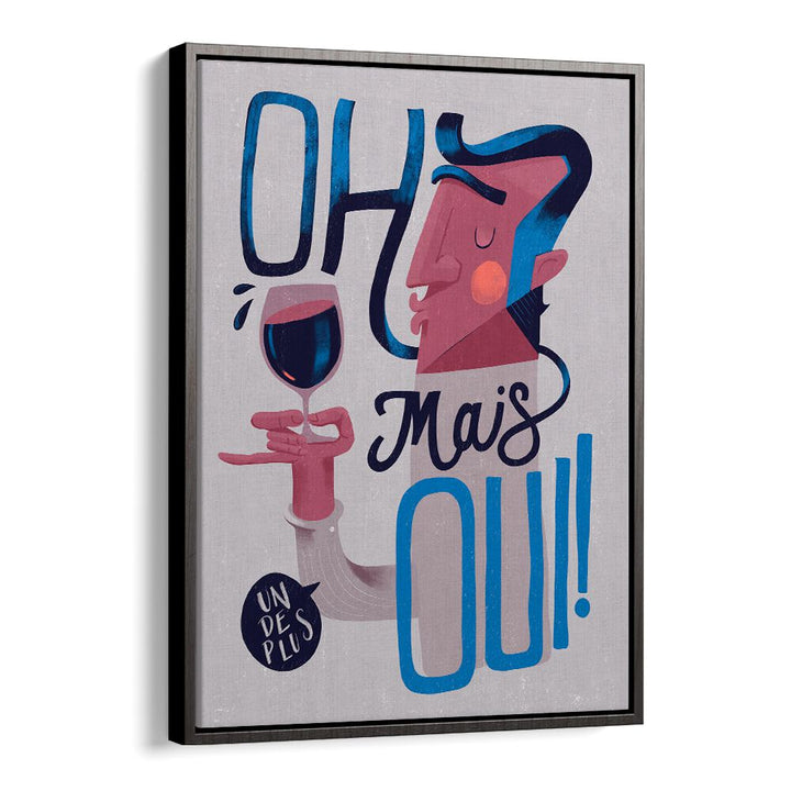 Playful OH MAUS OUI, BAR wall art adds charm and elegance to any café or bar setting for a stylish atmosphere.