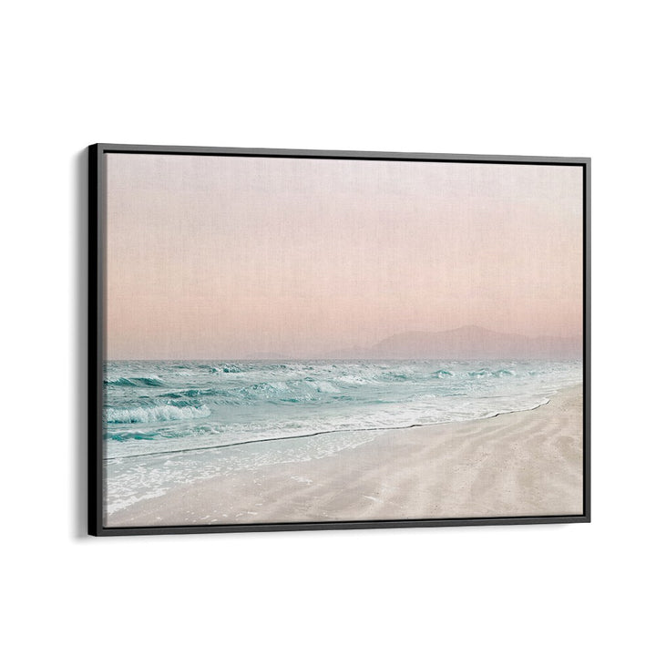Serene beach scene with gentle waves, showcasing BEACH VIBES VI, BEACH PAINTINGS for a calming decor touch.