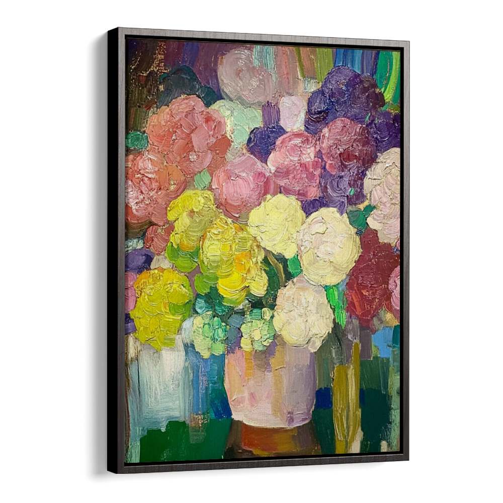Vibrant blooms in the FLOWER IN A VASE III bring elegance and color to your home decor, enhancing any space beautifully.