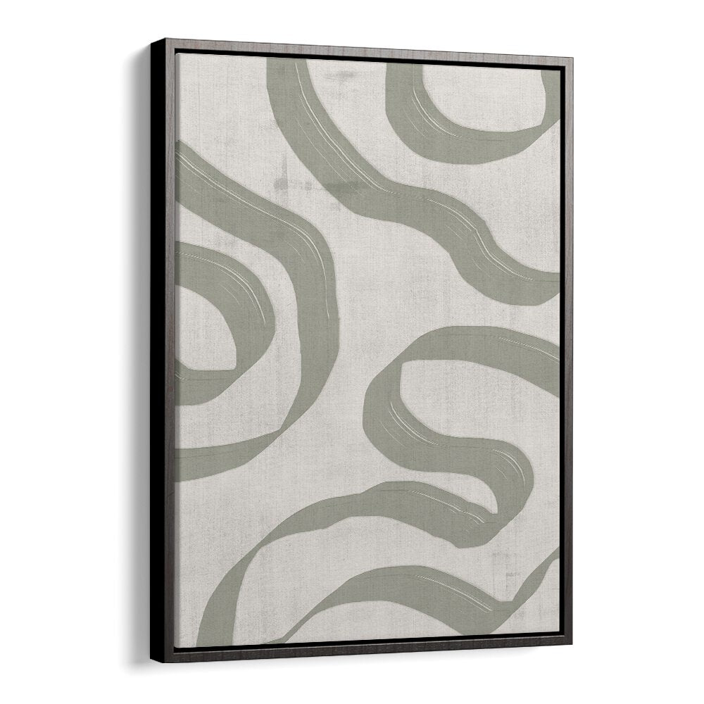 GREEN SAGE WAVES NO. 1 , ABSTRACT PAINTINGS