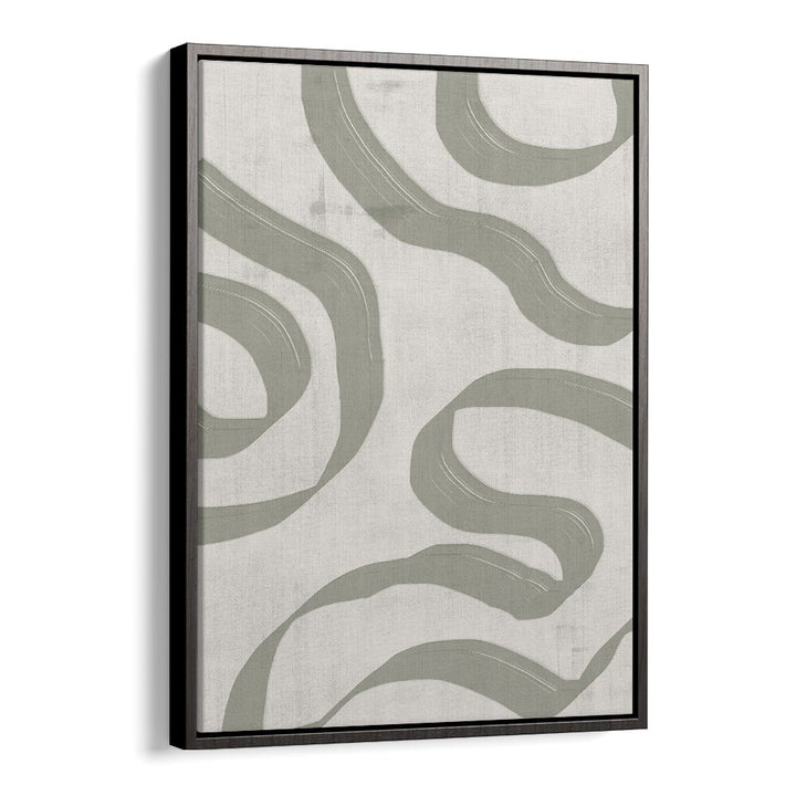 GREEN SAGE WAVES NO. 1 , ABSTRACT PAINTINGS