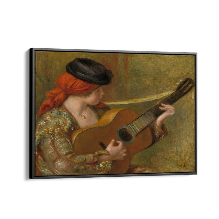 YOUNG SPANISH WOMAN WITH A GUITAR (1898) , VINTAGE PAINTINGS