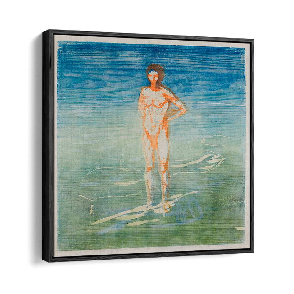 MAN BATHING (1899) , VINTAGE PAINTINGS