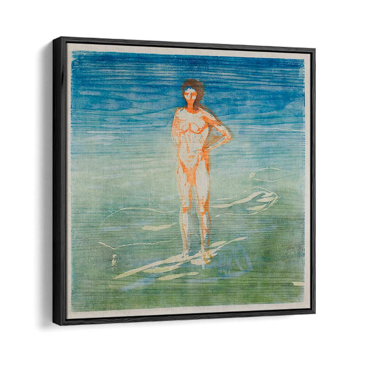 MAN BATHING (1899) , VINTAGE PAINTINGS