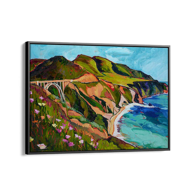 ROUTE ONE BRIDGE , LANDSCAPE PAINTINGS