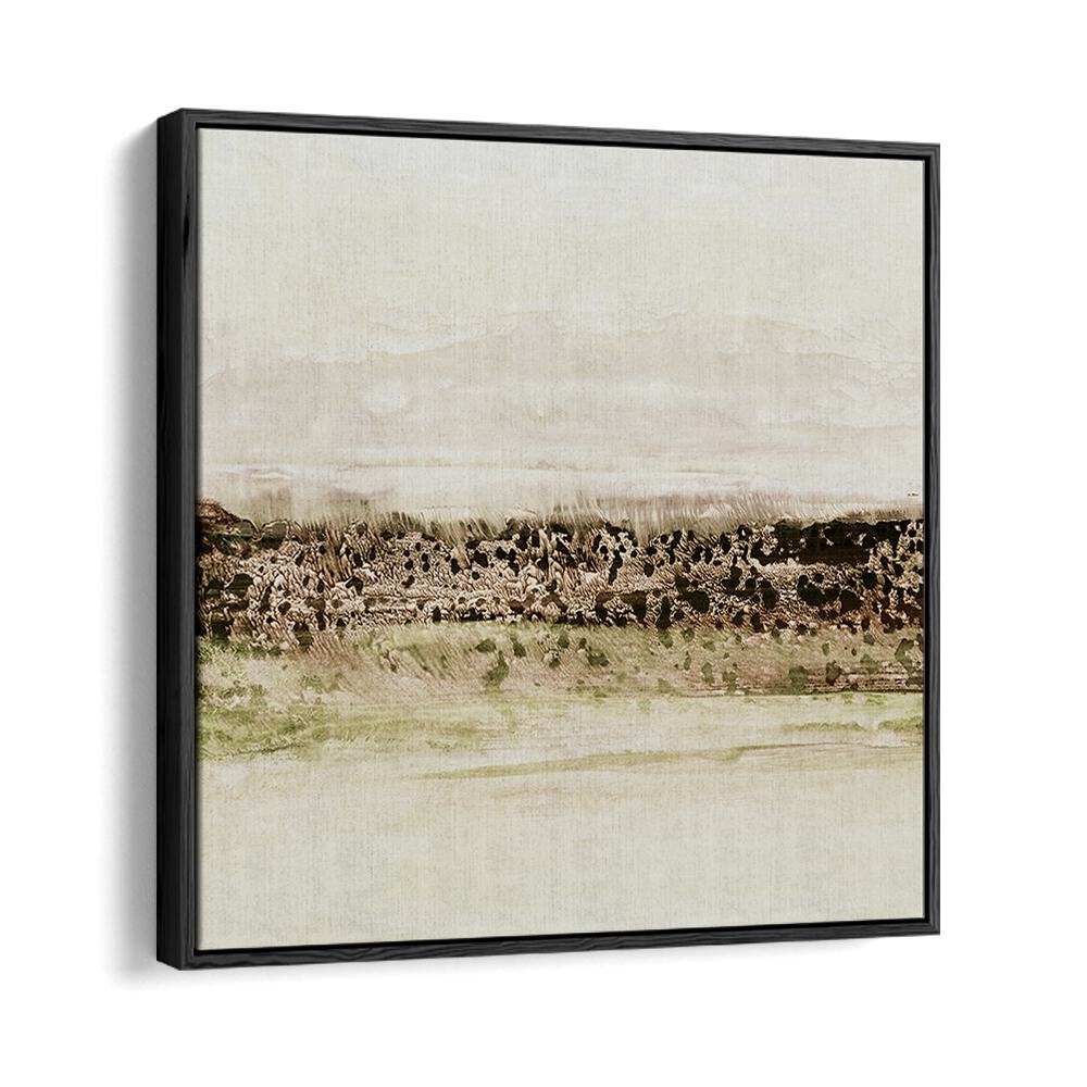 Serene GREEN HORIZON, ABSTRACT PAINTINGS artwork, perfect for enhancing any home or workspace aesthetic.