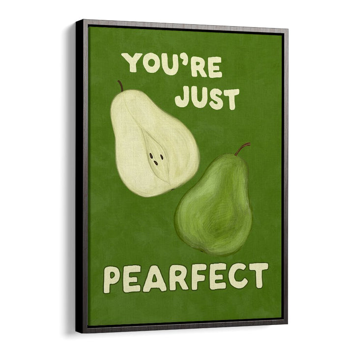 Whimsical PEARFECT, KITCHEN POSTERS featuring playful pear illustrations to brighten your kitchen decor.