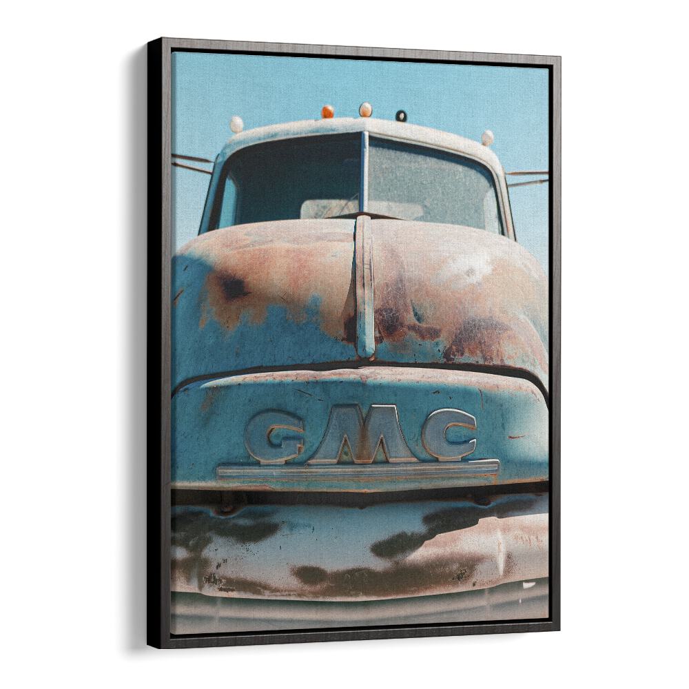 surreal painting - VINTAGE RUSTED GMC TRUCK by Asianmonk