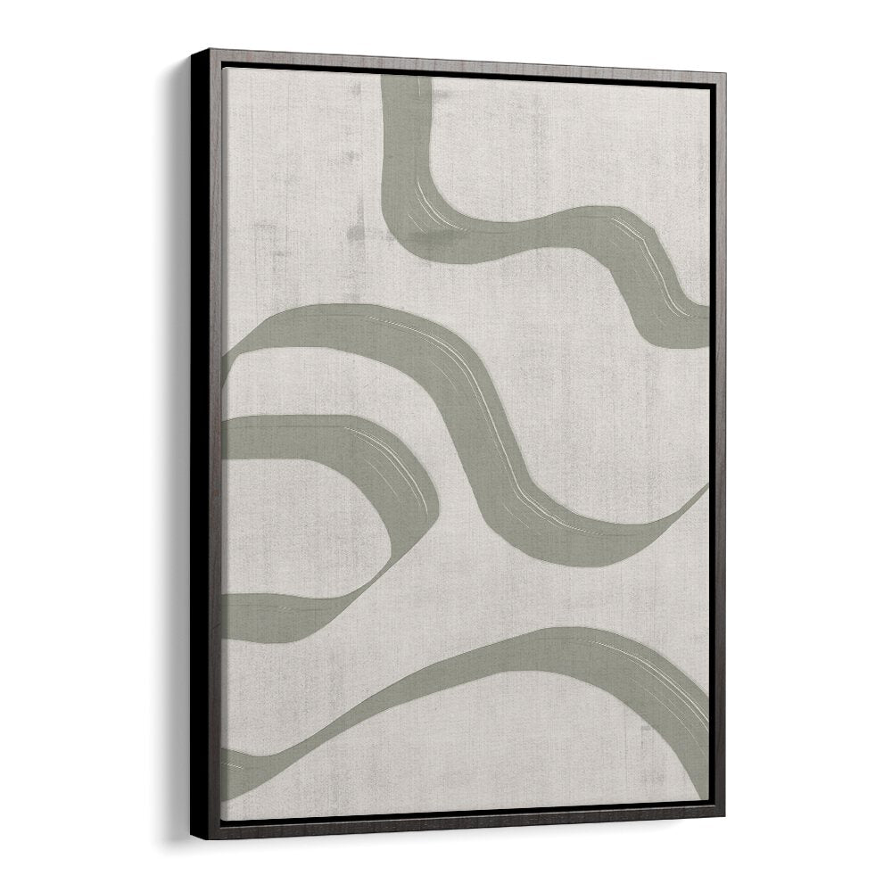 GREEN WAVES NO.2 , ABSTRACT PAINTINGS