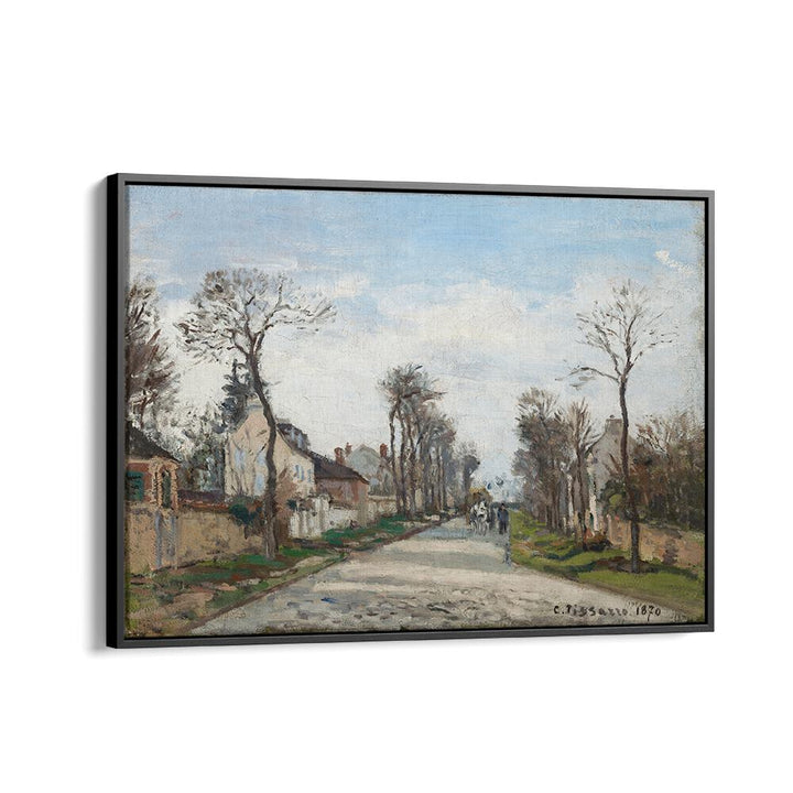 VERSAILLES ROAD, LOUVECIENNES (1870) , VINTAGE PAINTINGS