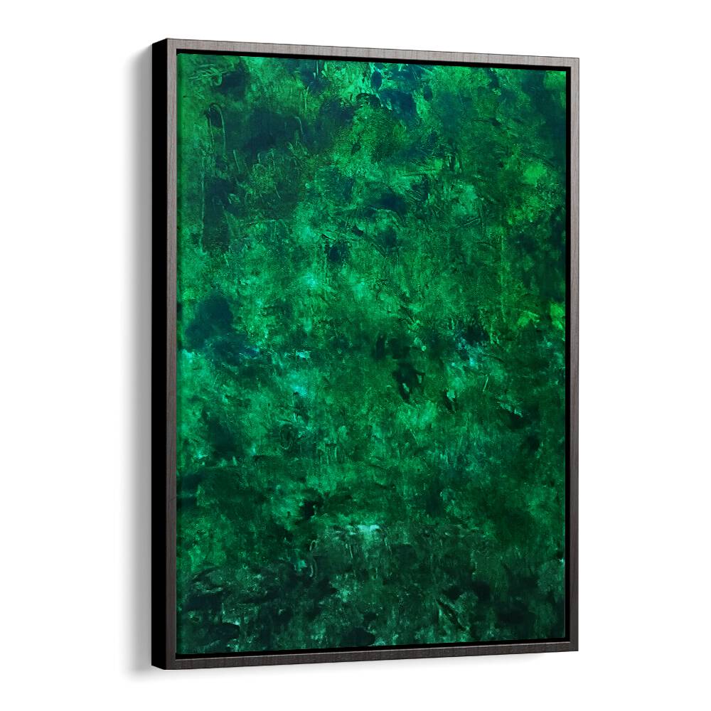 Transform your space with ABSTRACT DESIGN XII, stunning ABSTRACT PAINTINGS featuring rich green hues and textures.