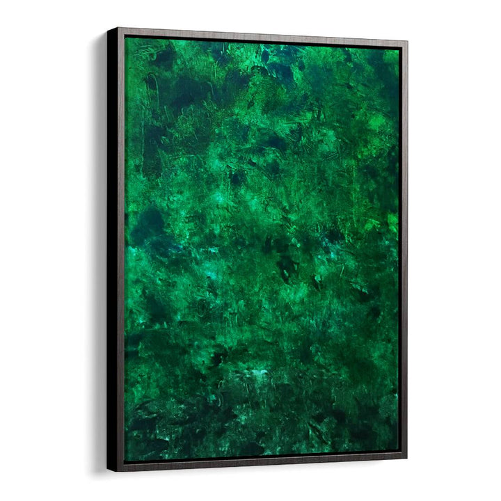 Transform your space with ABSTRACT DESIGN XII, stunning ABSTRACT PAINTINGS featuring rich green hues and textures.