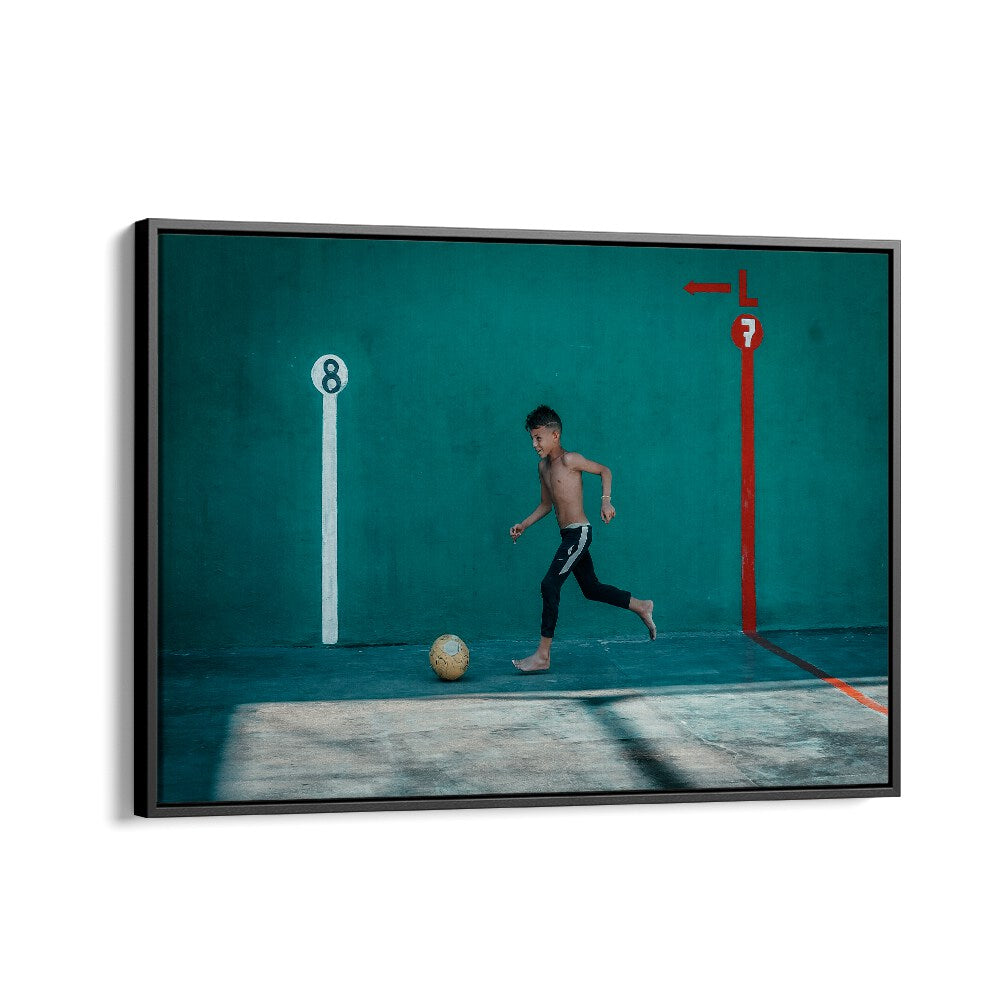 ABSTRACT painting - FOOTBALL by Asianmonk