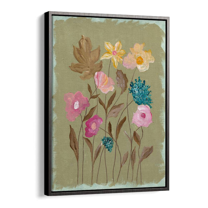 BLUSH IN BLOOM II , FLORAL FLOWER PAINTINGS