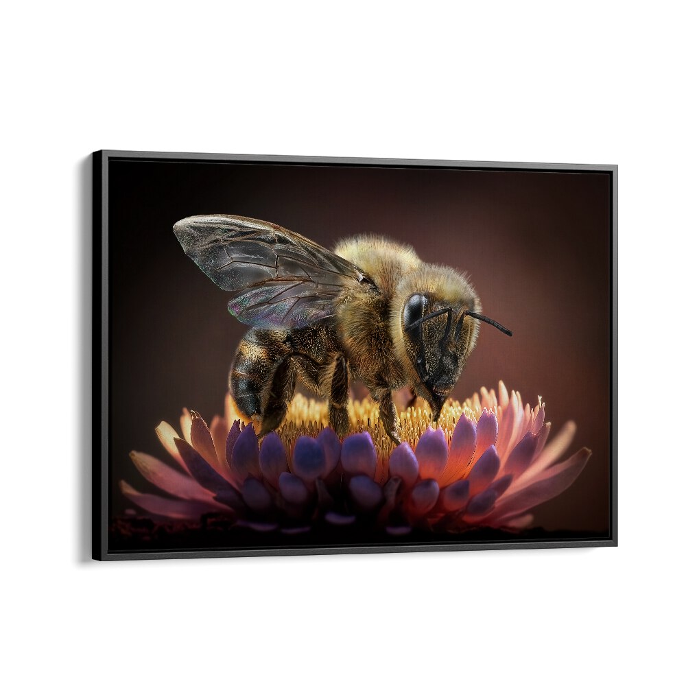 ABSTRACT painting - HONEY BEE by Asianmonk