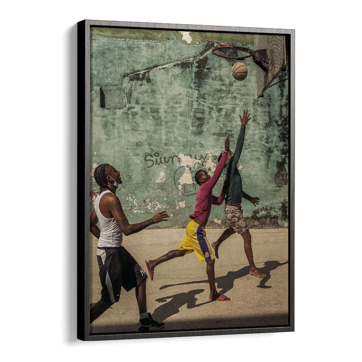 Christian Meermann painting - PLAYING BASKETBALL II by Asianmonk