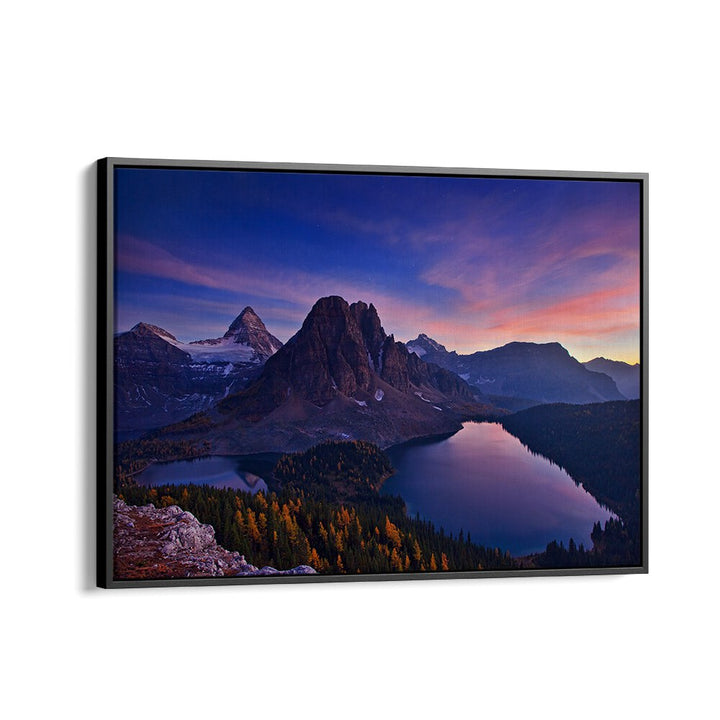 TWILIGHT AT MOUNT ASSINIBOINE BY YAN ZHANG , LANDSCAPE PHOTO PRINTS