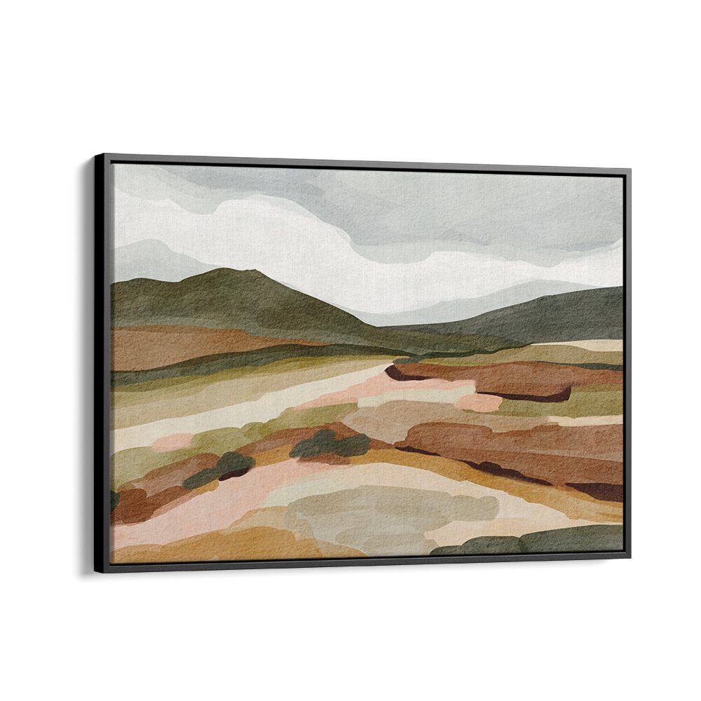 GREEN HILL VIEW , LANDSCAPE PAINTINGS
