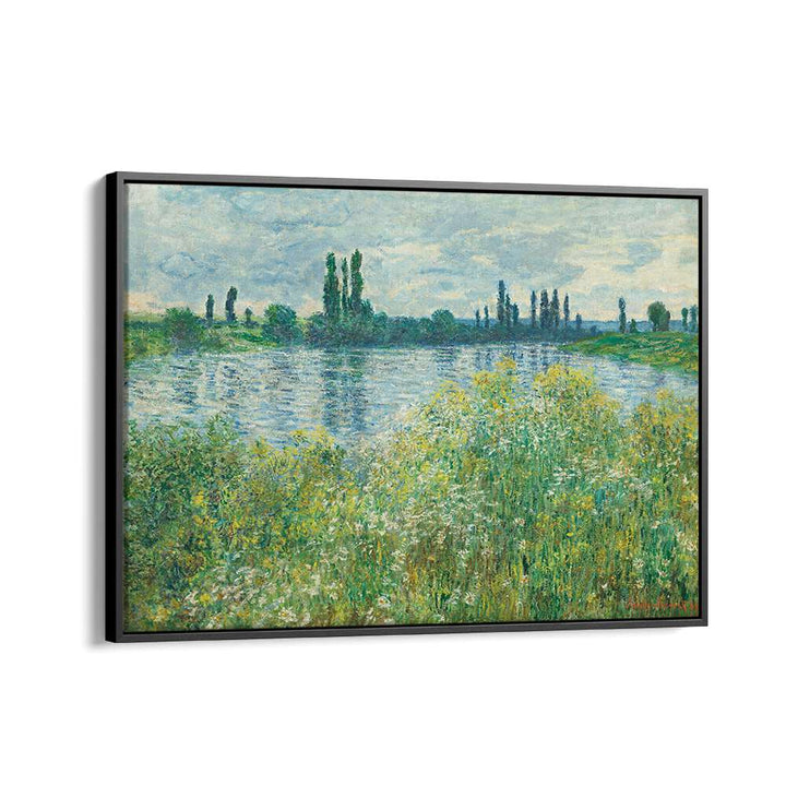 BANKS OF THE SEINE, VÉTHEUIL (1880) , VINTAGE PAINTINGS