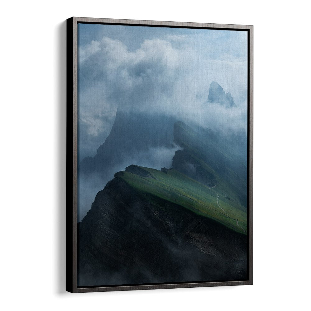 MOUNTAINS IN CLOUDS , LANDSCAPE PHOTO PRINTS