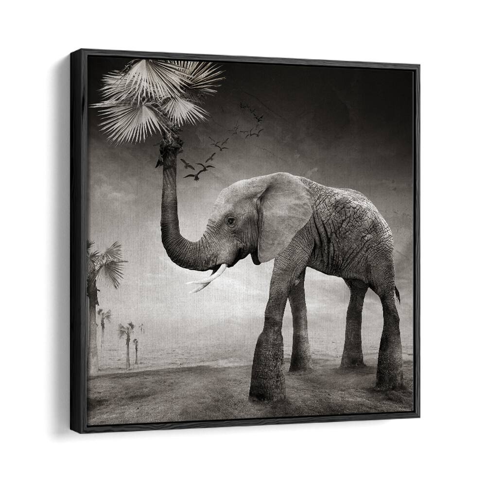 surreal painting - THE STORY OF ELEPHANTS by Asianmonk