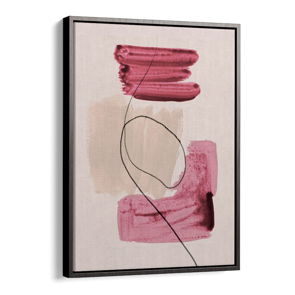 Abstract Lines and Shapes No.1, a modern acrylic painting, enhances your space with vibrant colors and creative lines.