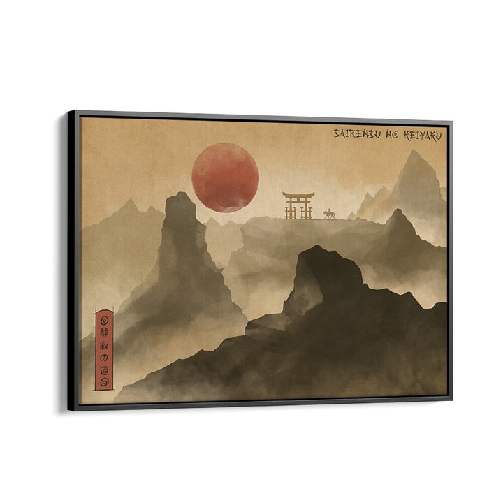 Serene artwork from the PACT OF SILENCE, JAPANESE PAINTINGS, showcasing tranquil landscapes and calming aesthetics.