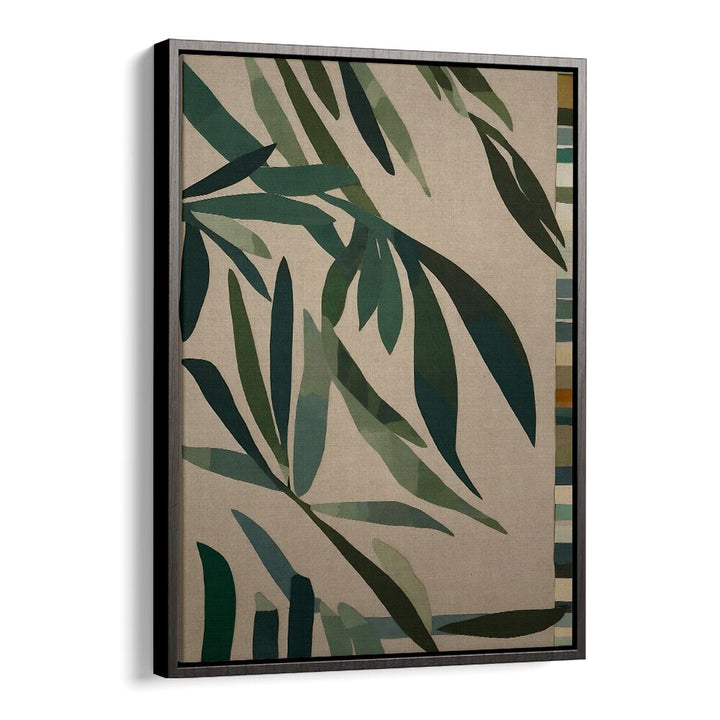 PAPER CUT GREEN LEAVES, FLORAL FLOWER PAINTINGS, perfect for adding a vibrant touch to any living space.