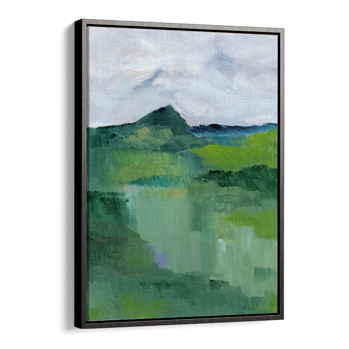 GREEN LANDSCAPE III , LANDSCAPE PAINTINGS