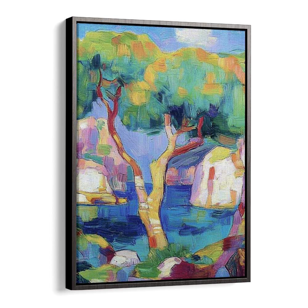 Vibrant artwork capturing the essence of MALLORCA SPAIN, perfect for beach lovers and art enthusiasts alike.