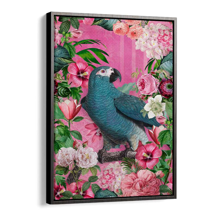 PARROTS PARADISE II , ANIMAL PAINTINGS