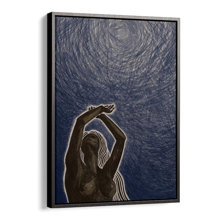 Artistic representation of human emotion in WITH ABONDON, PORTRAITS & FIGURATIVE ILLUSTRATIONS collection.