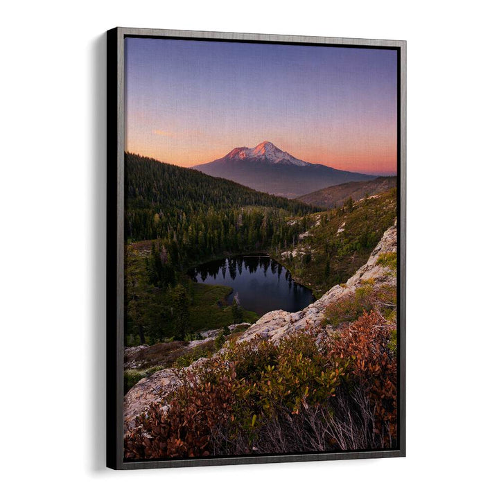 HEART LAKE VERTICAL BY STEFAN HEFELE , LANDSCAPE PHOTO PRINTS