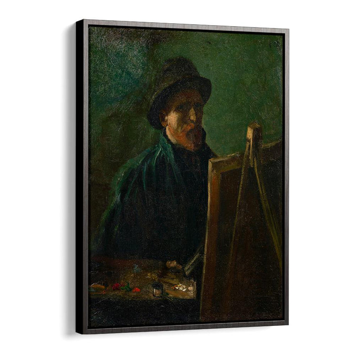 VAN GOGH'S SELF-PORTRAIT WITH DARK FELT HAT (1886), VINTAGE PAINTINGS