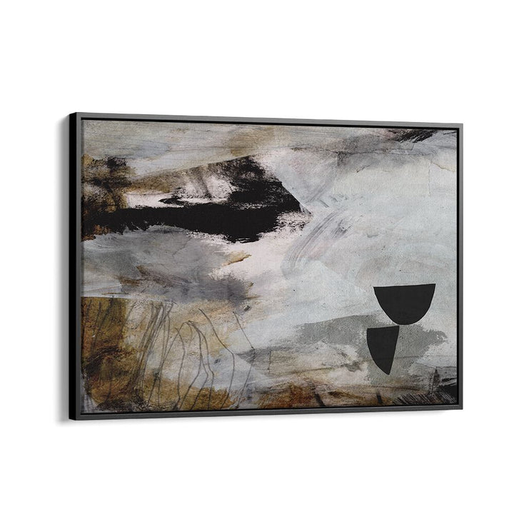 RIVEN Abstract Paintings feature a striking blend of colors and shapes, perfect for transforming your space.