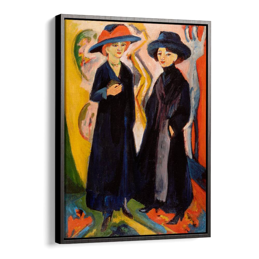 TWO WOMEN (1922) , VINTAGE PAINTINGS