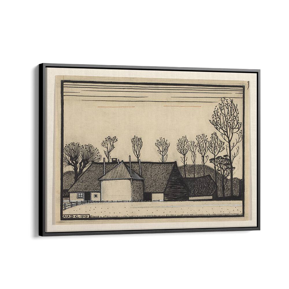 BOERDERIJ (1919)  , VINTAGE PAINTINGS