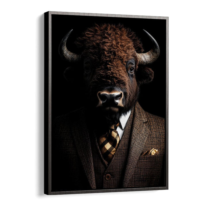 WILD SUITS - BISON , ANIMAL PAINTINGS