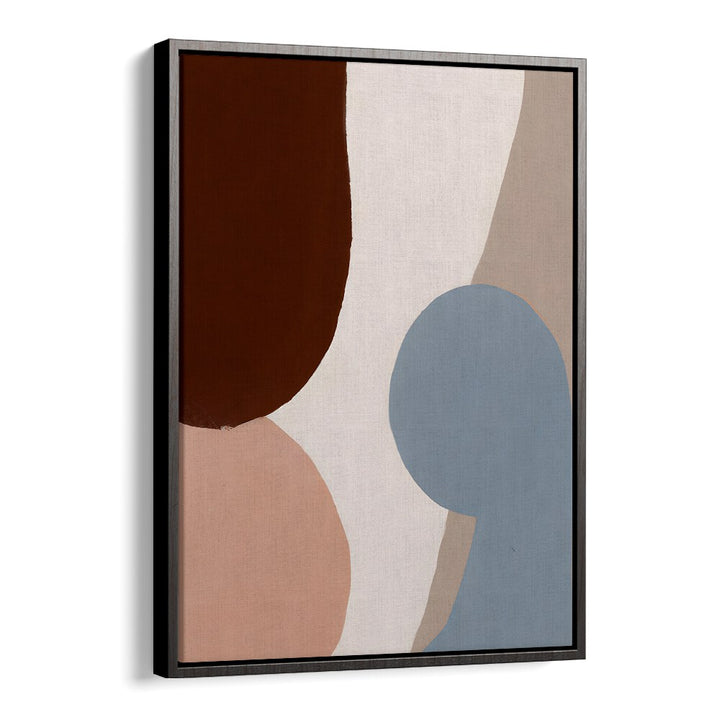 EARTHY CURVES, ABSTRACT PAINTINGS with rich earth tones and organic shapes to enhance your living space by Black Floater.