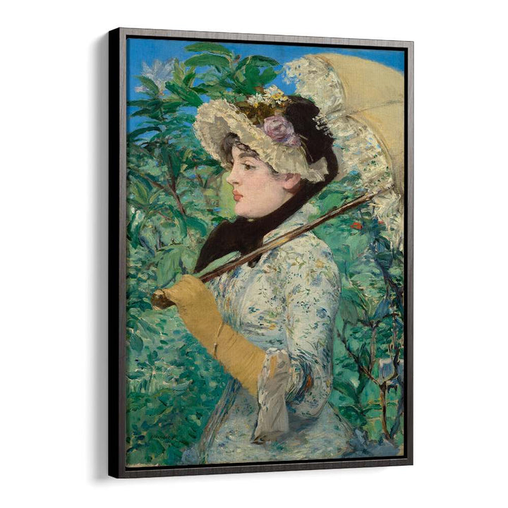 JEANNE SPRING (1881) BY EDOUARD MANET , VINTAGE PAINTINGS