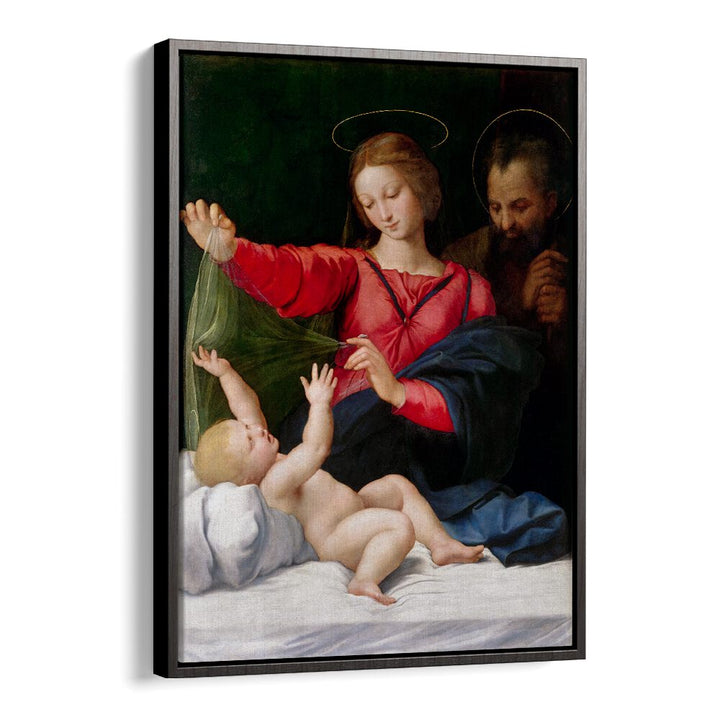 MADONNA OF LORETO (1509) BY RAPHAEL RAFFAELLO , VINTAGE PAINTINGS