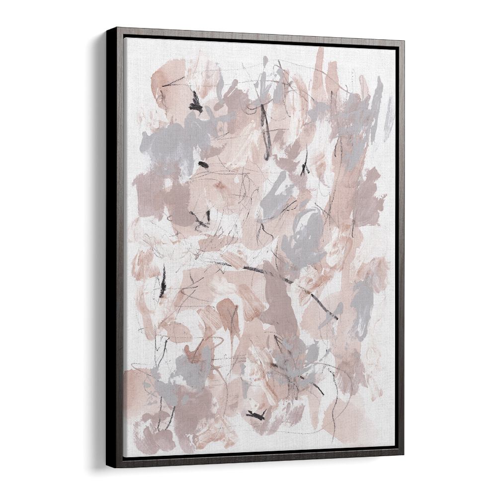 Stylish FLORAL ABSTRACT I, ABSTRACT PAINTINGS featuring vibrant floral motifs and dynamic shapes for elegant decor.