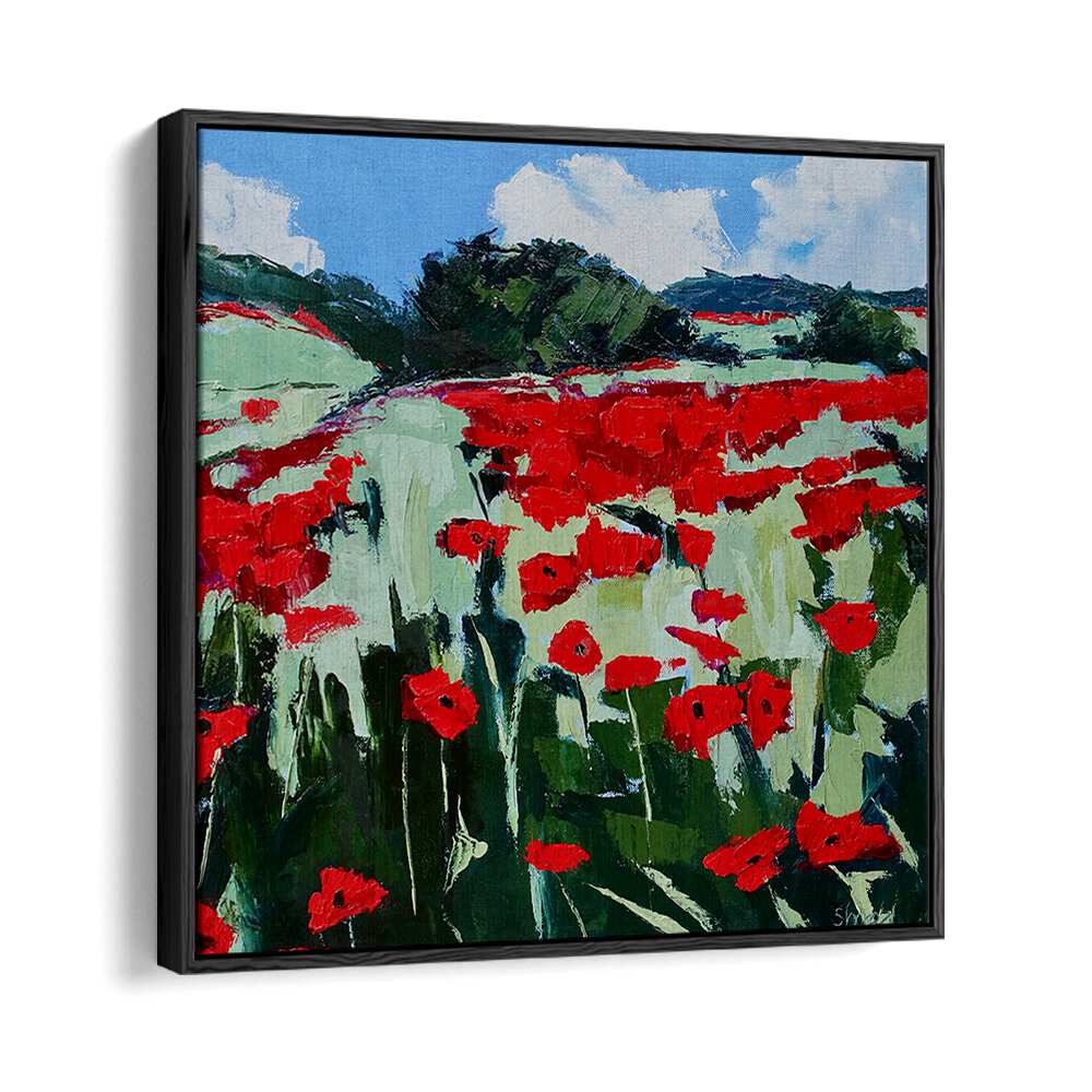 POPPIES , LANDSCAPE PAINTINGS