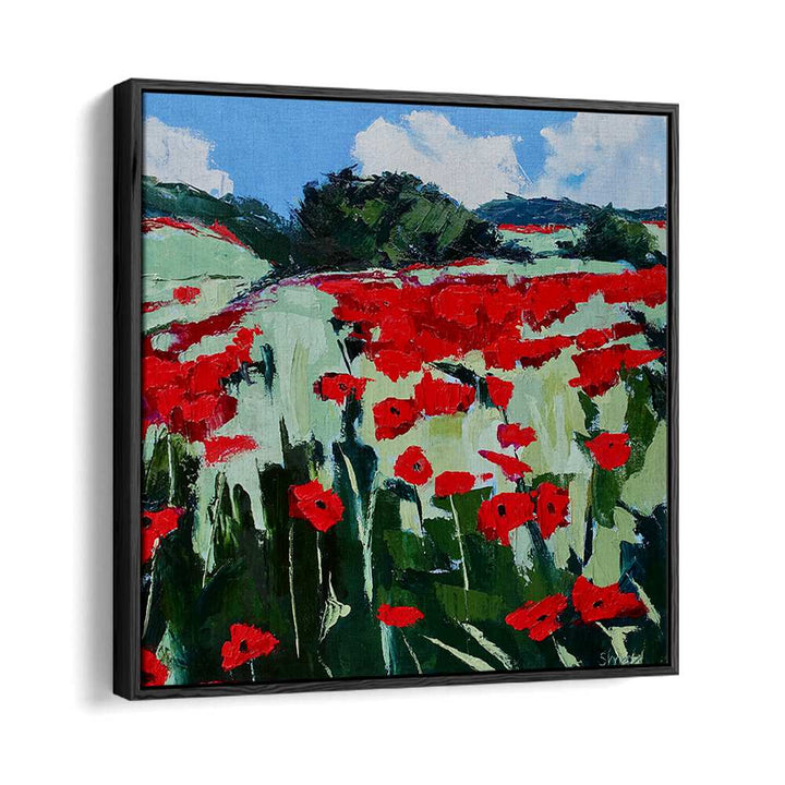 POPPIES , LANDSCAPE PAINTINGS