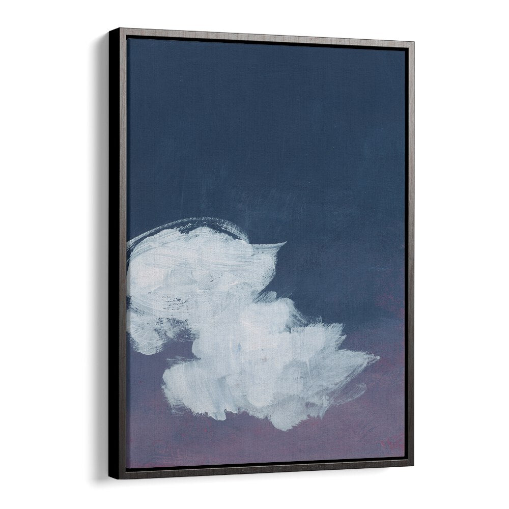 MYSTIC INDIGO CLOUDS V , ABSTRACT ART , ABSTRACT PAINTINGS