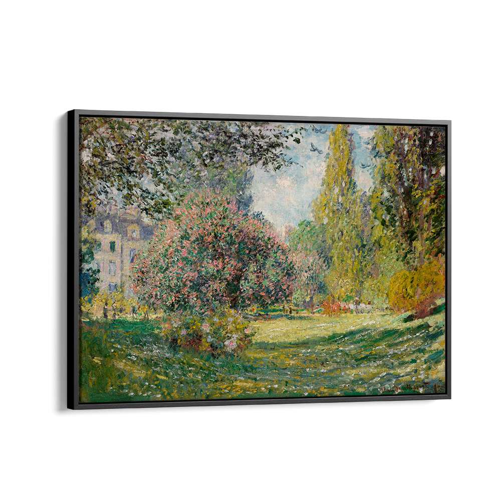 LANDSCAPE THE PARC MONCEAU (1876) , VINTAGE PAINTINGS